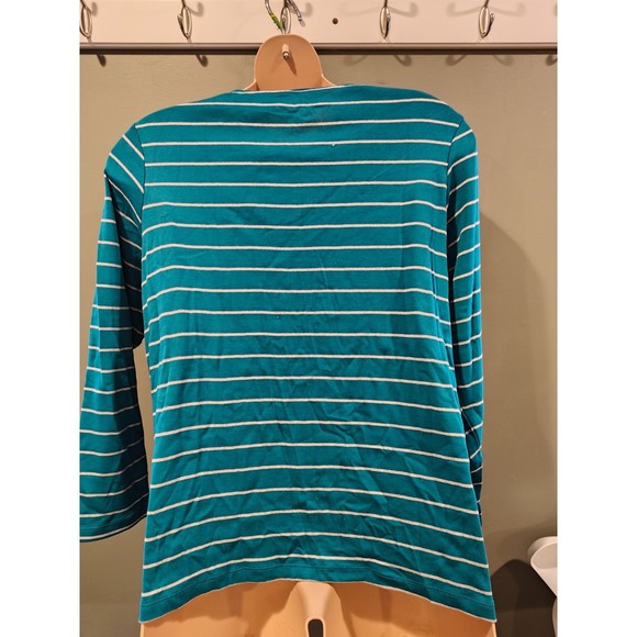 cj. banks 2x  christopher banks long sleeve crew neck tee - Picture 5 of 6